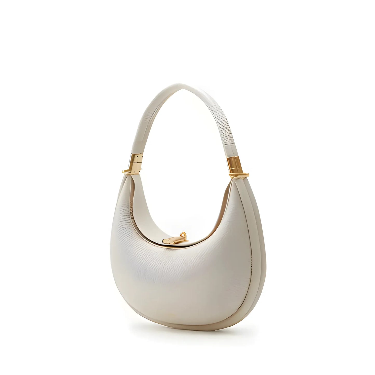 Luna 4-in-1 Travel Tote Original Women Leather Handbag Chic Elegant Half Moon Shoulder Bag Exquisite Cross Bag Mini Clutch