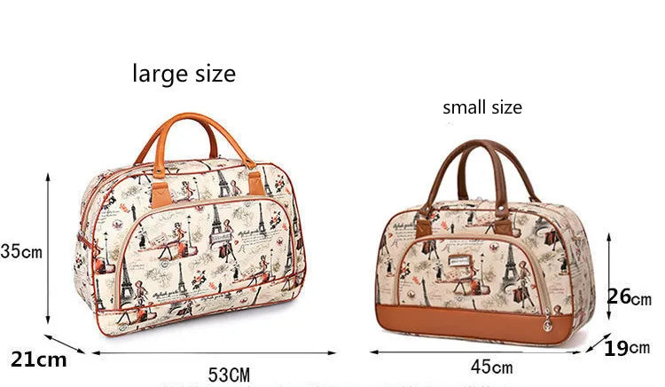 Hot Sale PU Leather Women Travel Duffel Bag for Men Large Capacity Waterproof Travel Bag Design Zipper Multifunction Luggage Bag